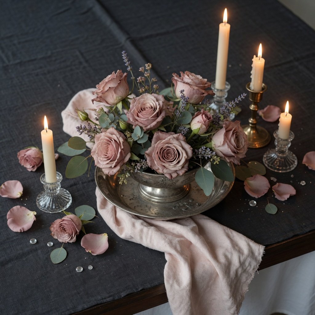 Styled centerpiece, demo still