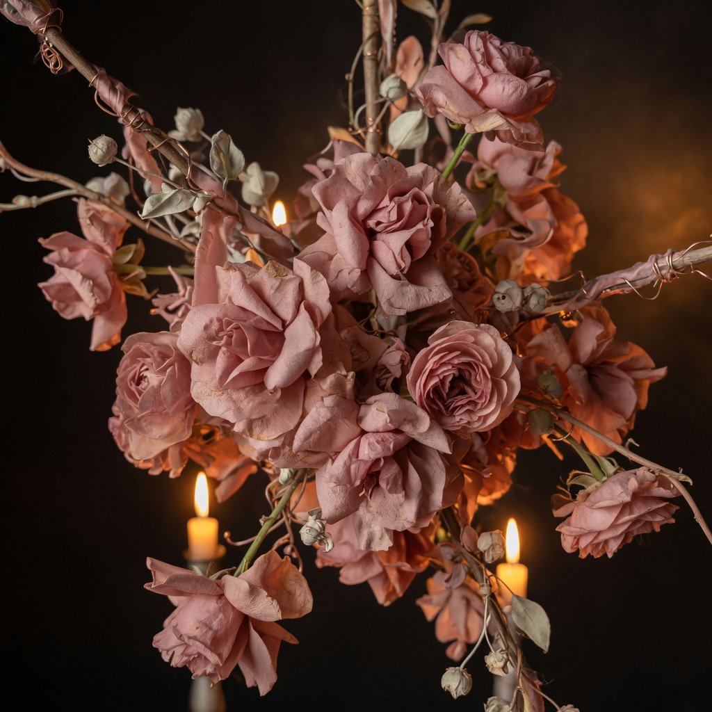 Floral installation, demo still